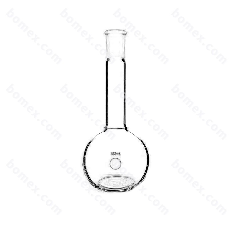 具磨口長(zhǎng)頸平底燒瓶